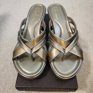 Cole Haan Women's 7.5 Metallic Wedges